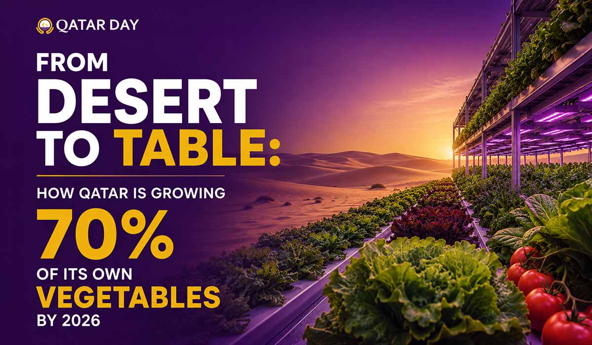 From Desert to Table How Qatar is Growing 70% of Its Own Vegetables by 2026