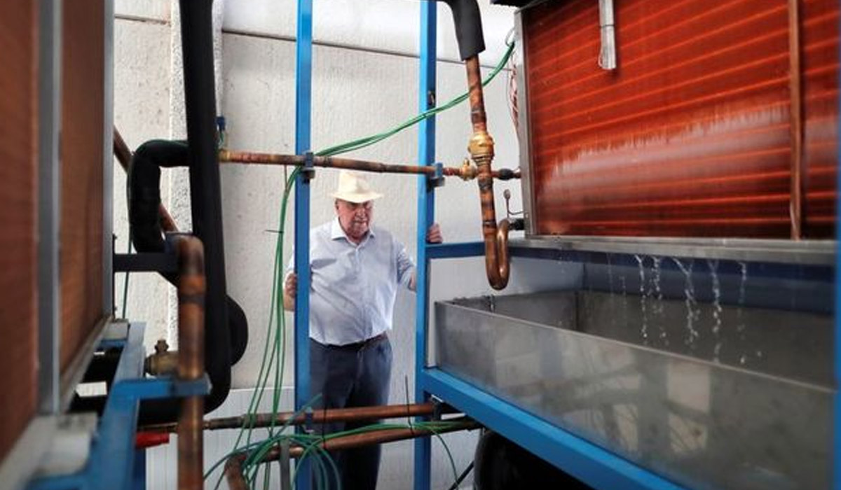 Spanish engineers extract drinking water from thin air