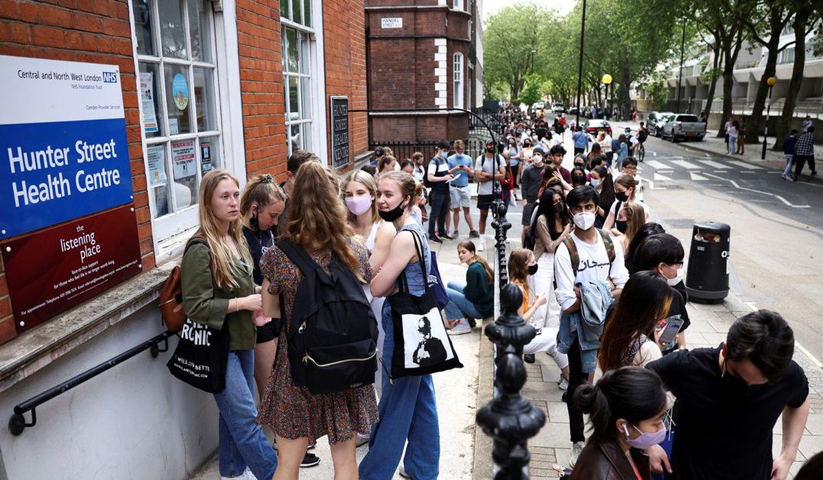 All adults in Britain offered a COVID-19 shot ahead of Monday reopening
