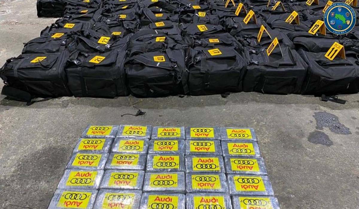 Costa Rica seizes 4.3 tons of Colombian cocaine, 2nd-biggest bust in its history