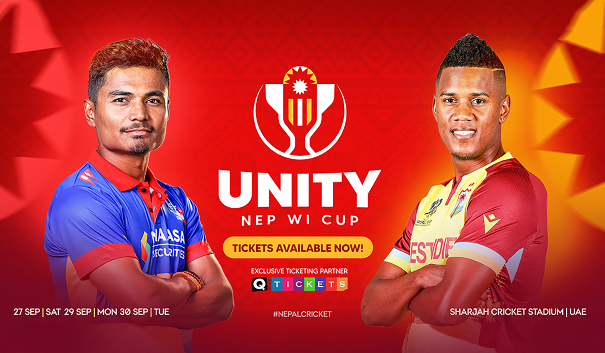 Unity NEP WI Cup 2025: Nepal vs West Indies Live Cricket in Sharjah