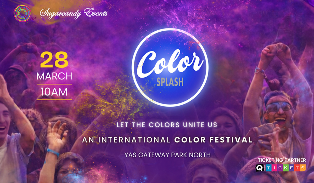 Color Splash 2026: Abu Dhabi’s Most Vibrant Daytime Festival