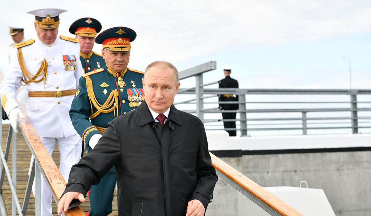 Putin says Russian navy can carry out 'unpreventable strike' if needed